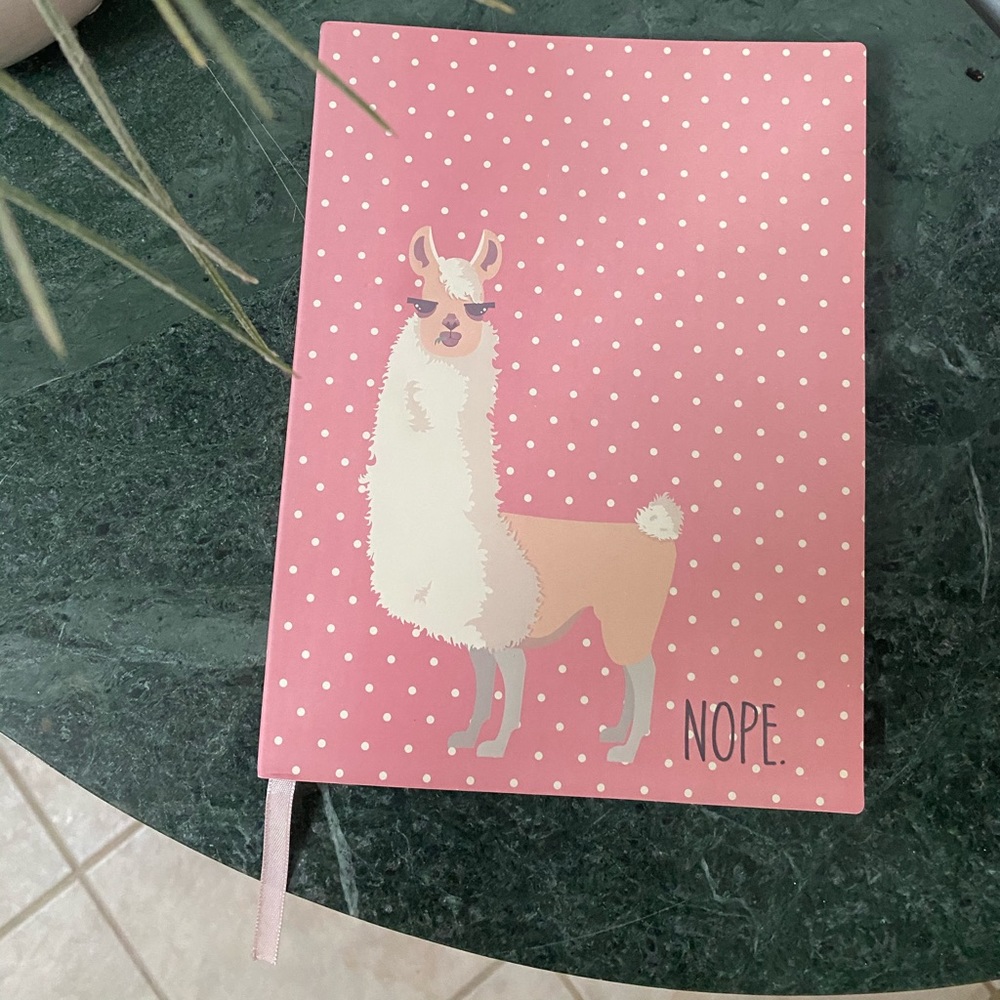 Pink Llama Notebook